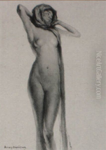 Nude Oil Painting by Allan Douglas Davidson