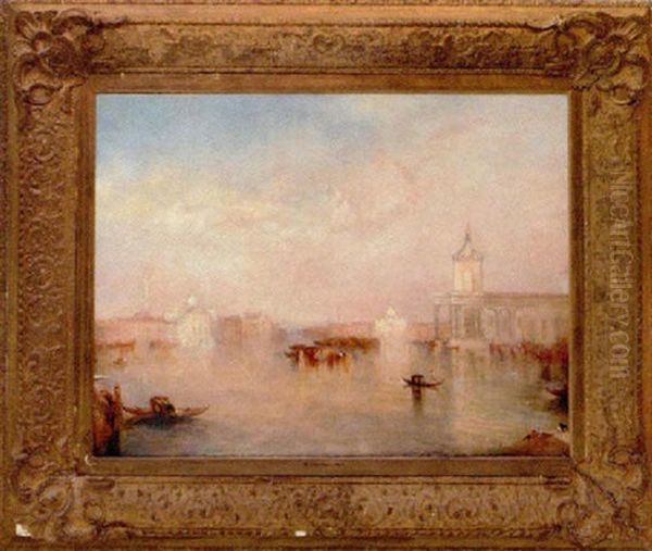 A Venetian Capriccio Oil Painting by William Davidson