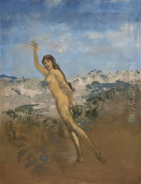 Mermaid On Dunes by Arthur B. Davies