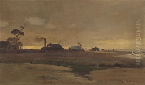 Williamstown, Victoria Oil Painting by David Davies