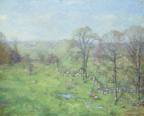 May Morning Oil Painting by Charles Harold Davis