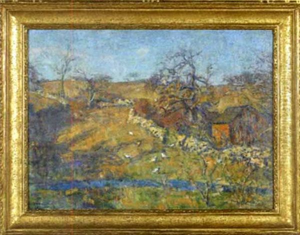 Spring Oil Painting by Charles Harold Davis