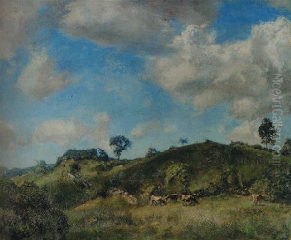 A Clearing Oil Painting by Charles Harold Davis