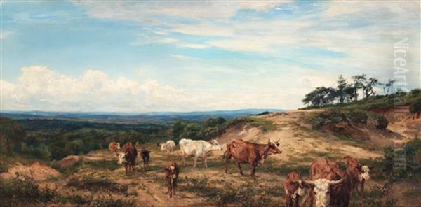 At Ewhurst - Surrey by Henry William Banks Davis