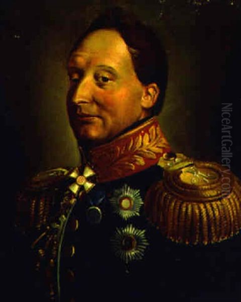 Philippe Osipovitsh  Pauliinin (1779-1849) Muotokuva Oil Painting by George Dawe