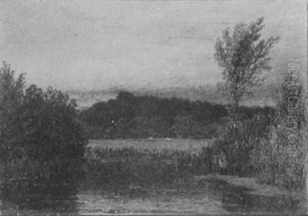 St. Ann's Hill Near Cherlsey Oil Painting by Henry Dawson