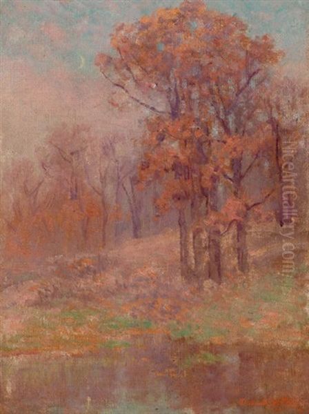 Fall Landscape Oil Painting by Dawson Dawson-Watson