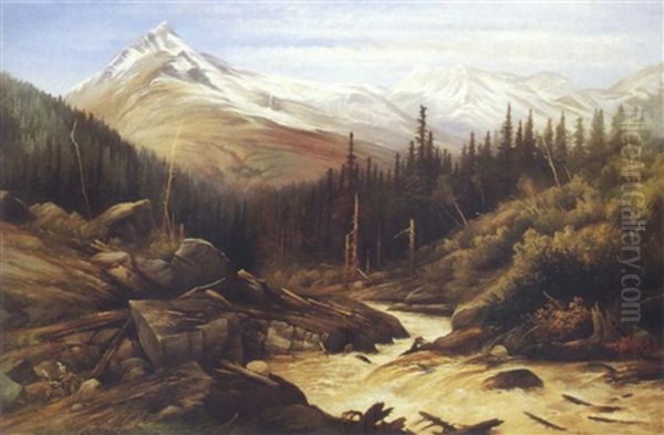 Mount Cheops, In The Selkirks, B.c. Oil Painting by Forshaw Day