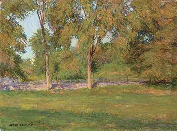 September Afternoon Oil Painting by Joseph De Camp