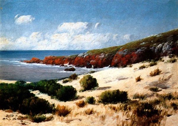 Punta Ballena Verano 1904 Oil Painting by Carlos Maria De Santiago