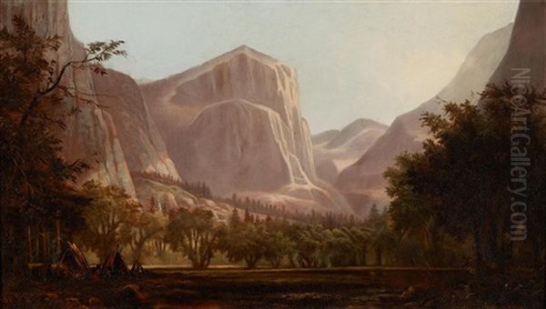 Yosemite Encampment by Edwin Deakin