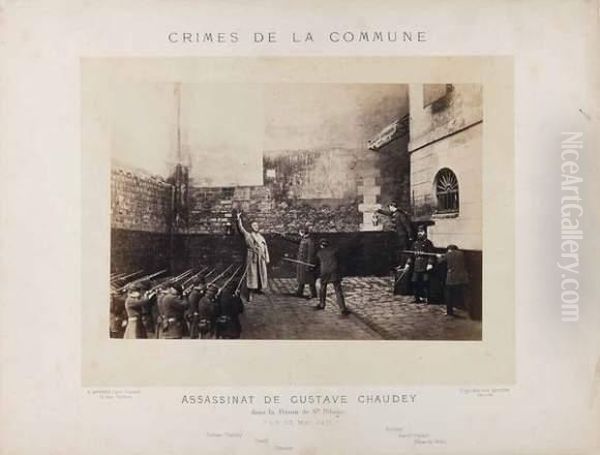 Les Crimes De La Commune Oil Painting by Eugene Appert