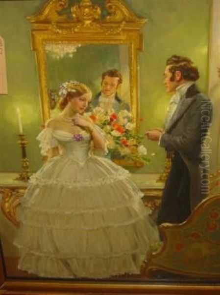 Going To The Ball Oil Painting by Frank Dean