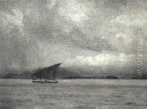 Sailing Oil Painting by Walter Lofthouse Dean