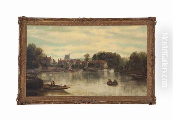 Twickenham Ferry by Charles Deane