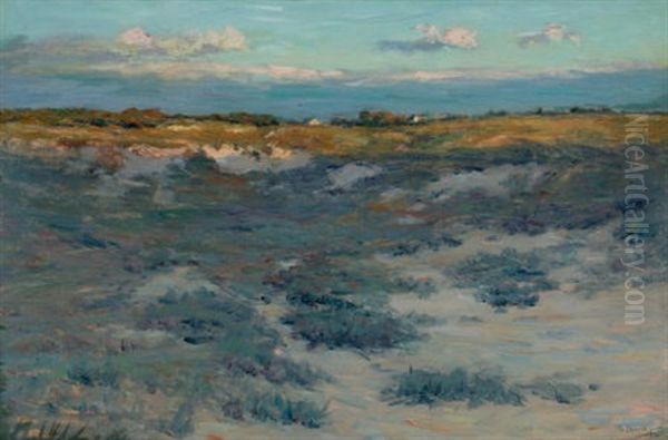 Heather Plain, Easthampton, Long Island Oil Painting by Henry Golden Dearth