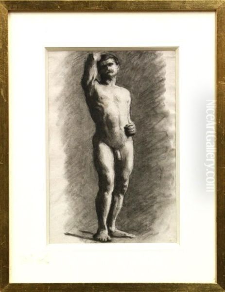 Nude Figure Models Oil Painting by Louis Appian