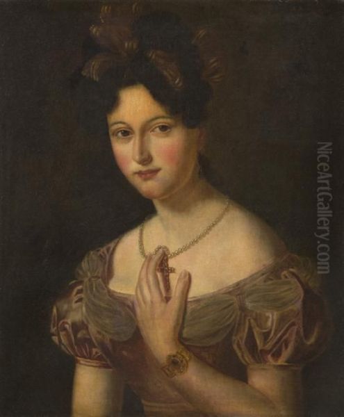 Josephine Oil Painting by Andrea, the Elder Appiani