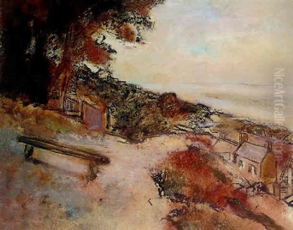 Paysage Au Bord De La Mer Oil Painting by Edgar Degas