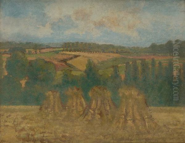 Vue De Verewinkel Oil Painting by William Degouve de Nuncques