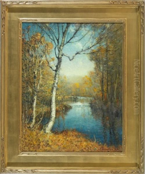 Trout Stream by Franklin DeHaven