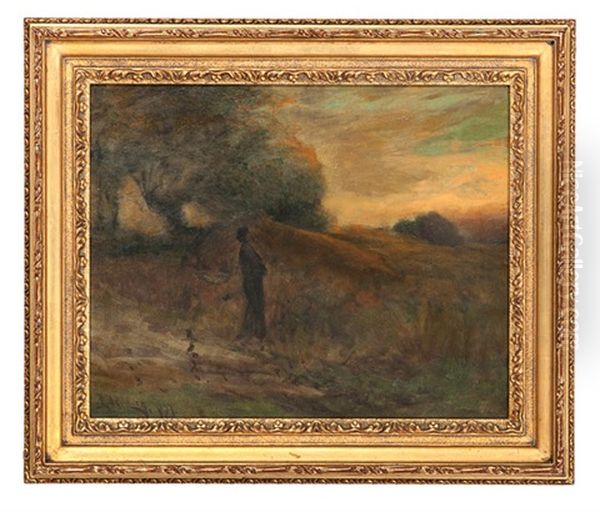 New York Landscape Oil Painting by Franklin DeHaven