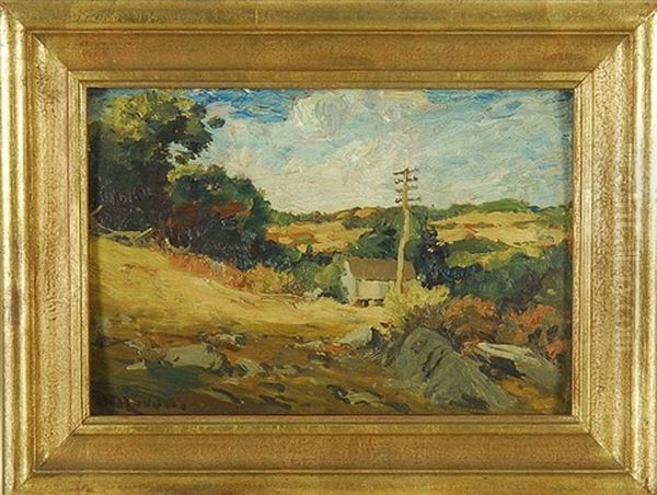 Rocky Pasture Oil Painting by Franklin DeHaven