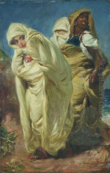 Drei Orientalische Frauen by Edme Alexis Alfred Dehodencq