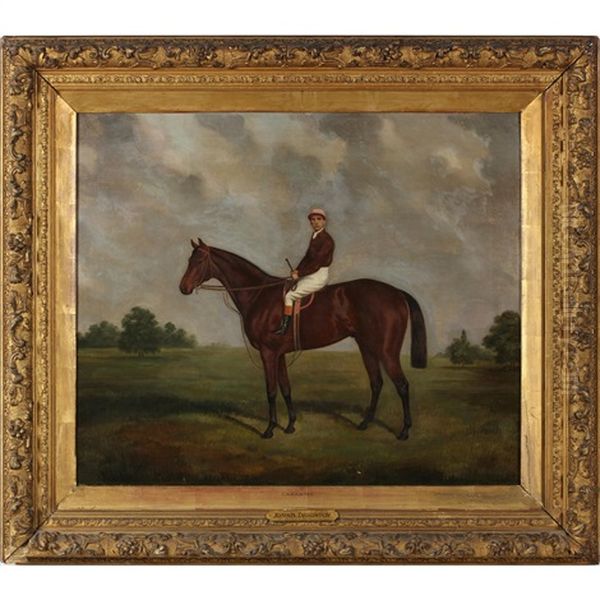 Carabine With Jockey Up Oil Painting by Joshua Deighton