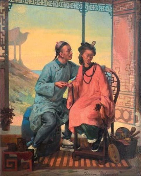 La Declaration Chinoise by Theodore Didier Delamarre