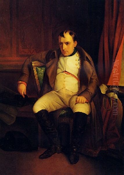 Napoleone Oil Painting by Paul Delaroche