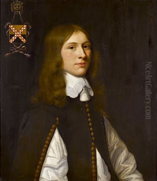 Bildnis Des Jacob Van Der Dussen Oil Painting by Jacob Willemsz Delff the Younger