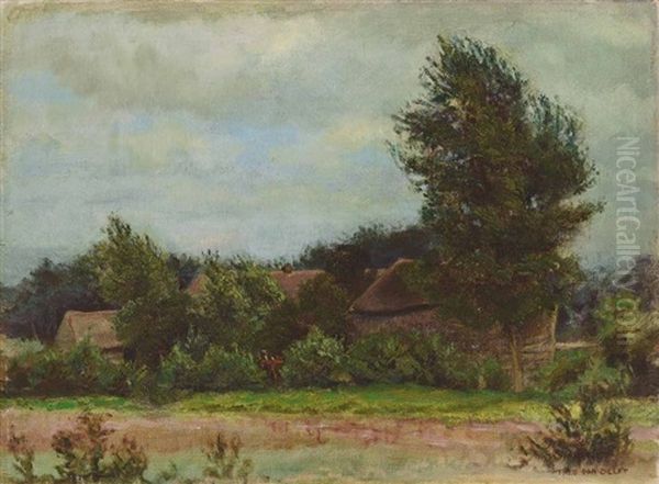 Landschaft In Brabant Oil Painting by Theo van Delft