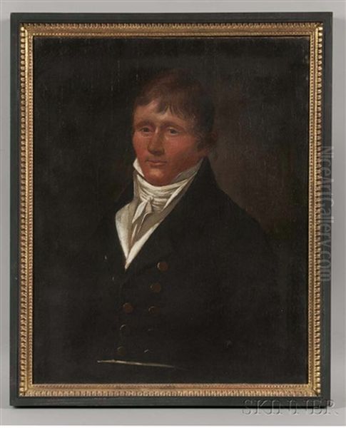 Portrait Of A Gentleman by Charles Delin