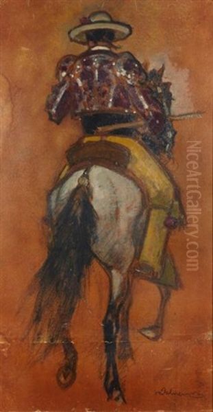 Le Picador Oil Painting by Henri Deluermoz