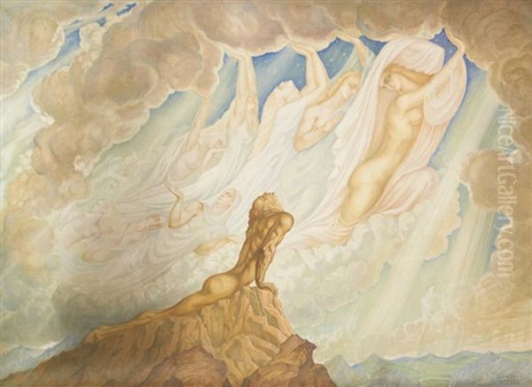 Le Paradis Terrestre by Jean Delville