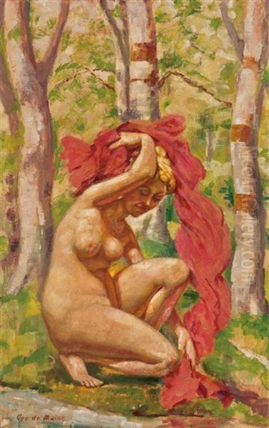 Nude Bather by George F. Demaine