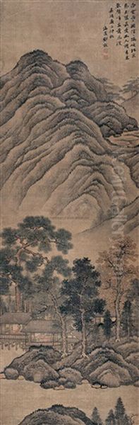 Scenery Oil Painting by  Deng Fu