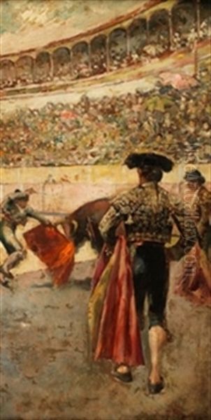 Corrida Oil Painting by Jose Denis Belgrano