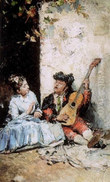 The Serenade Oil Painting by Jose Denis