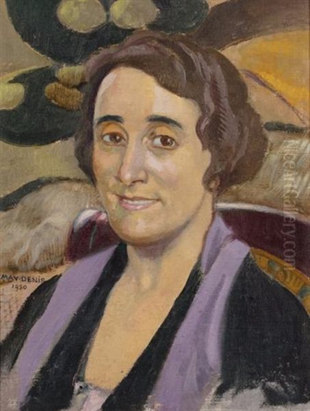 Portrait De Madame Boubee, 1930 Oil Painting by Maurice Denis