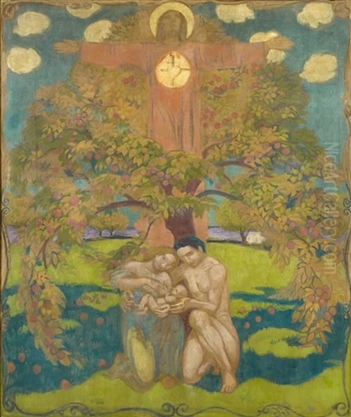 L'arbre De Vie Oil Painting by Maurice Denis