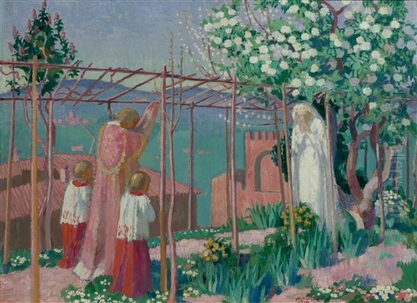 Annonciation D'assise Oil Painting by Maurice Denis