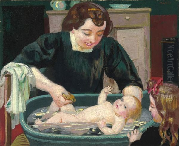 Le Bain De Madeleine Oil Painting by Maurice Denis