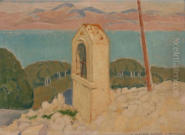 Vue Du Cap D'antibes Oil Painting by Maurice Denis