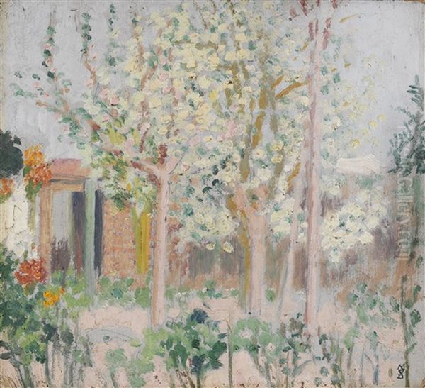 Bouquet D'arbres En Fleurs (studie Fur Leternel Printemps) Oil Painting by Maurice Denis