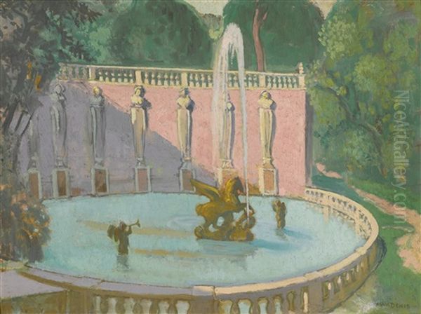 Villa Lante Oil Painting by Maurice Denis