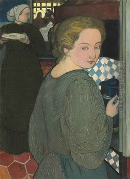 La Cuisiniere Oil Painting by Maurice Denis