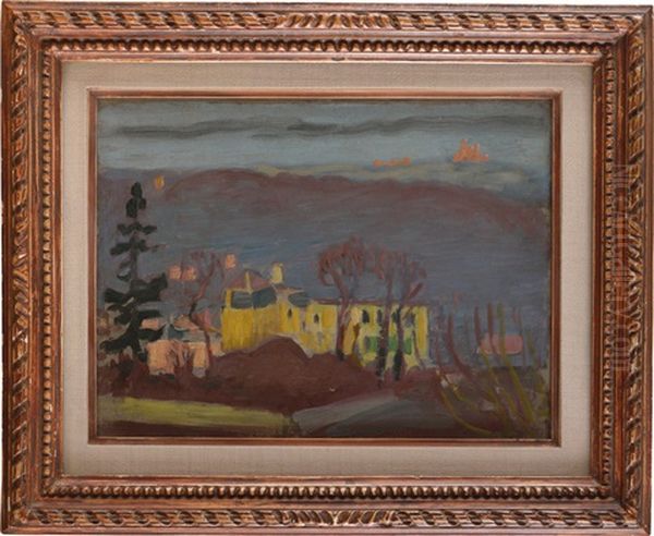 Le Prieure A Saint-germain-en-laye Oil Painting by Maurice Denis