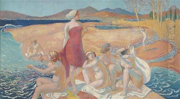 Le Reveil D'ulysse Oil Painting by Maurice Denis